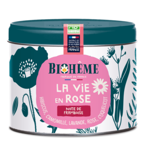 La vie en rose - infusion bio vrac boite