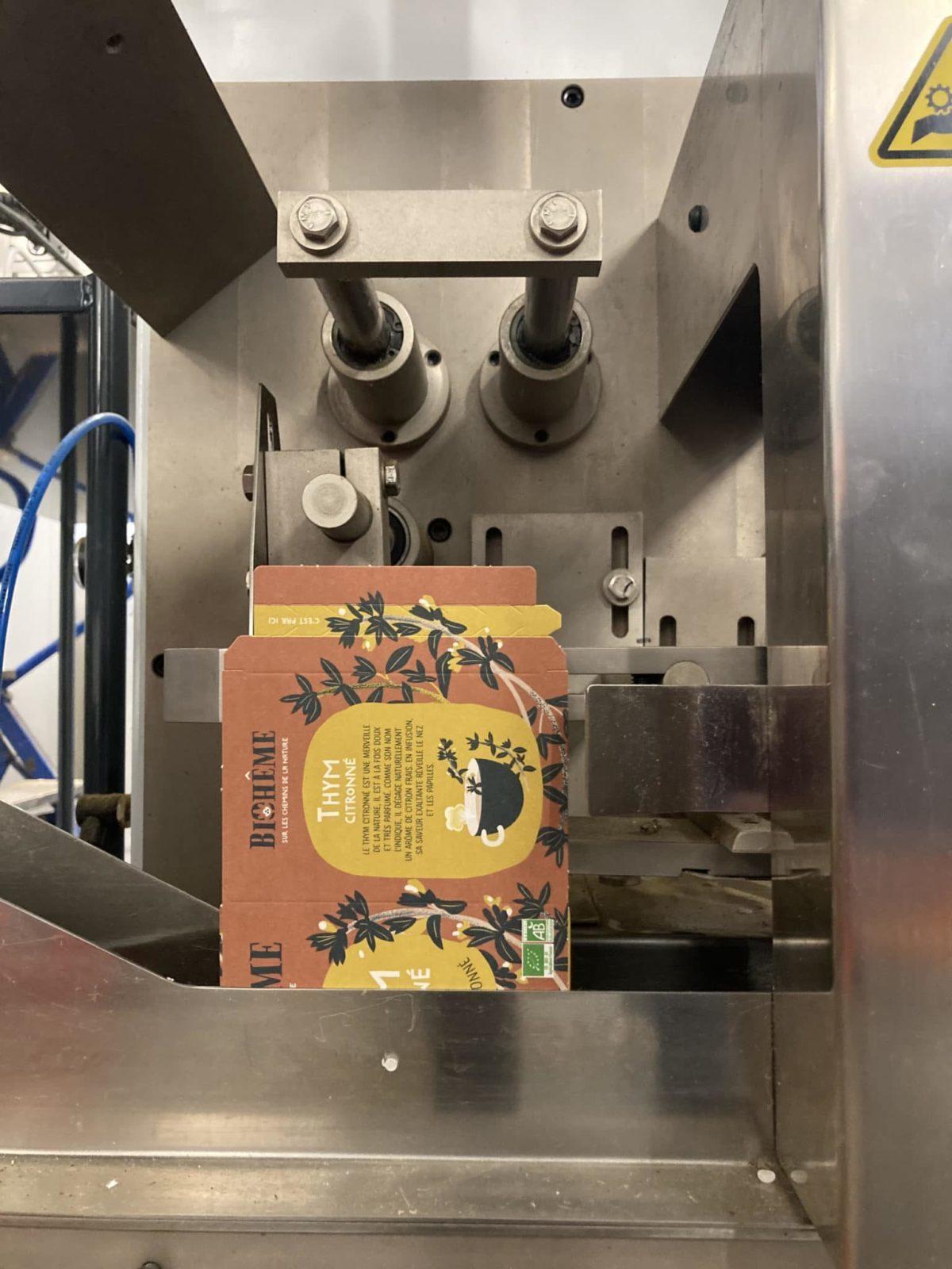 Production des infusions bio Biohême